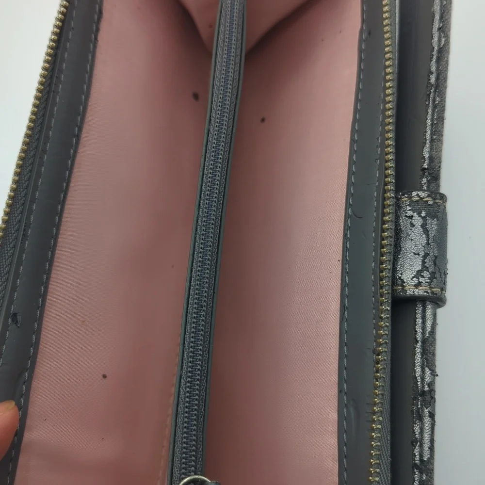 Coach Silver Long Wallet - Picture 6 of 8
